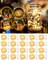 20 Pack Fairy Lights Battery Operated 3.3ft 20 LED Mini String Lights Waterproof Copper Wire for Wedding Party Mason Jars Christmas Decorations, Warm White